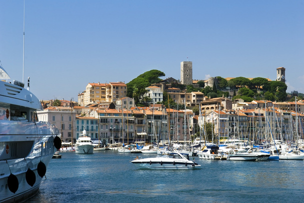 liman ve marina Cannes'da - Fotoğraf, Görsel