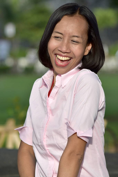 Smiling Youthful Minority Female - Valokuva, kuva
