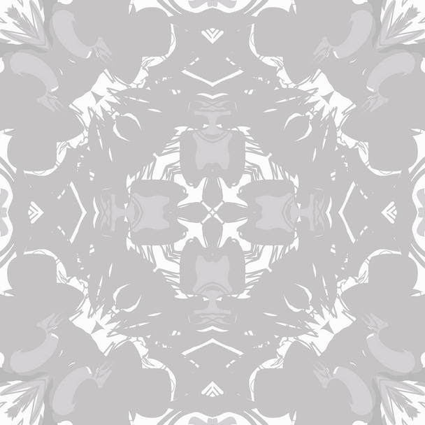 Circular seamless pattern of floral motif  - Vetor, Imagem