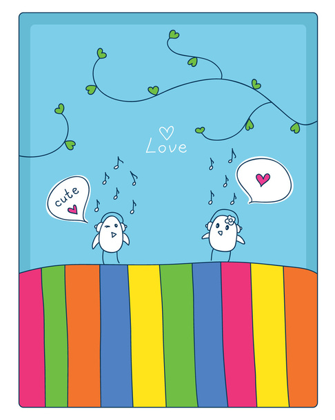 Музику і любов
 - Вектор, зображення