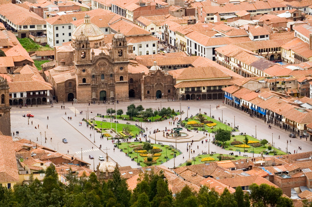 Plaza de Armas, Cuzco, Peru - Fotoğraf, Görsel