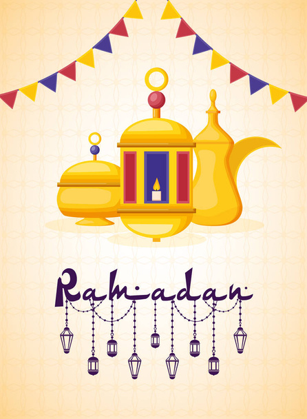 Ramadan Kareem viering - Vector, afbeelding