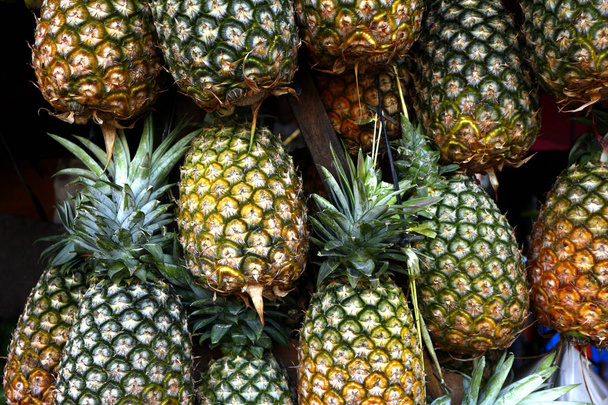Ananas frais et mûrs
 - Photo, image