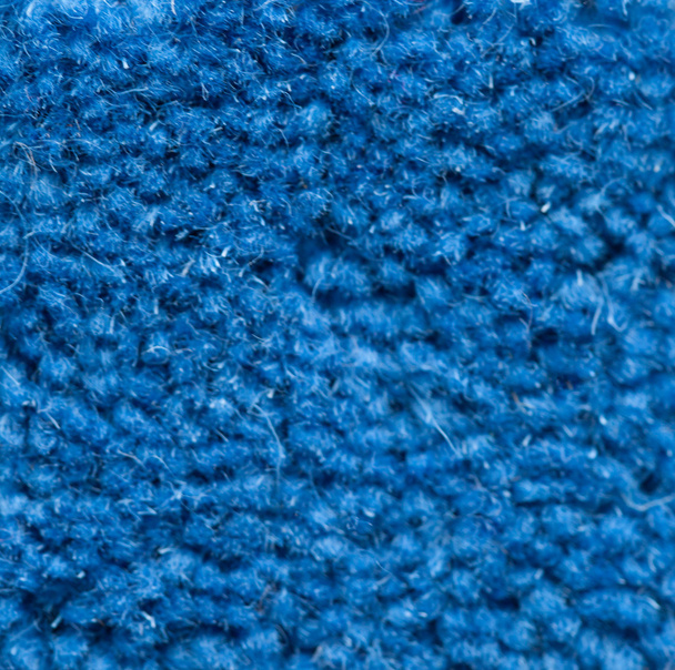 Textura de alfombra azul
 - Foto, imagen