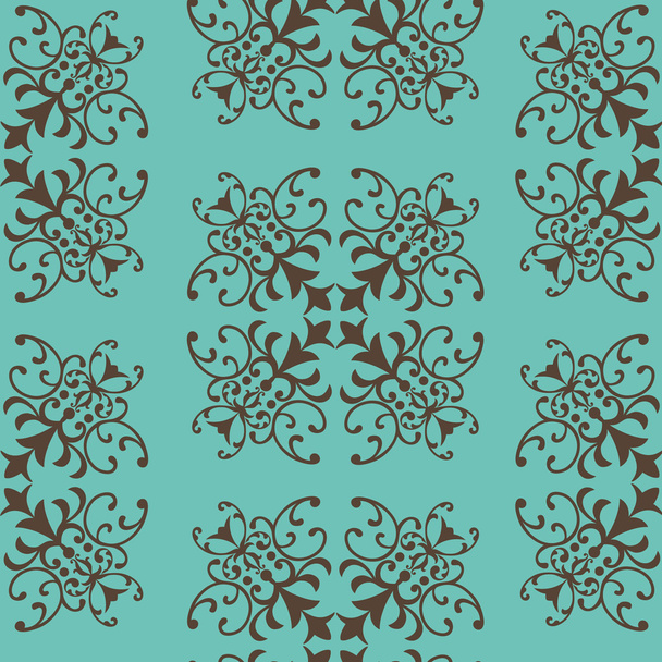 Elegant abstract floral pattern - Vector, Image