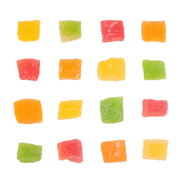 conjunto de frutas cristalizadas
  - Foto, Imagem