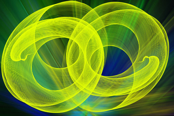 Hintergrund Abstraktion von Grün- und Blautönen, helles Bild saftige gesättigte Farben - Foto, Bild