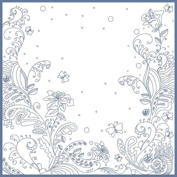 Lovely greeting card - Vector, afbeelding