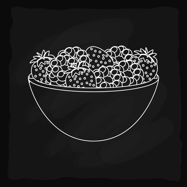вкусная карикатура на еду
 - Вектор,изображение
