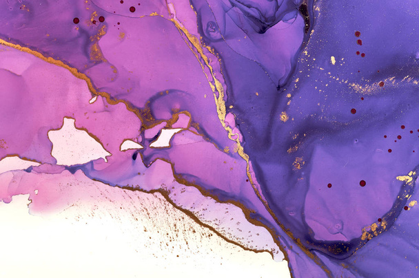 Fluid Art . Abstract colorful background, wallpaper. Mixing acry - Φωτογραφία, εικόνα