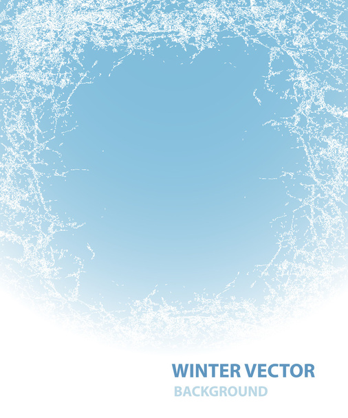 tło z rym na zimowe wakacje - Wektor, obraz