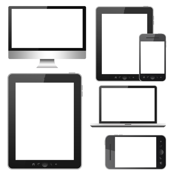 Tablet pc, mobile phone and different digital devices - Photo, Image