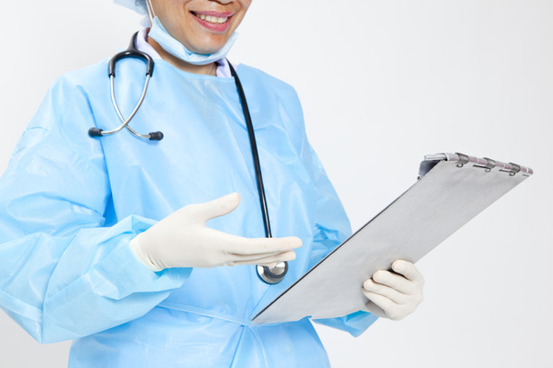 A female doctor working - Фото, зображення