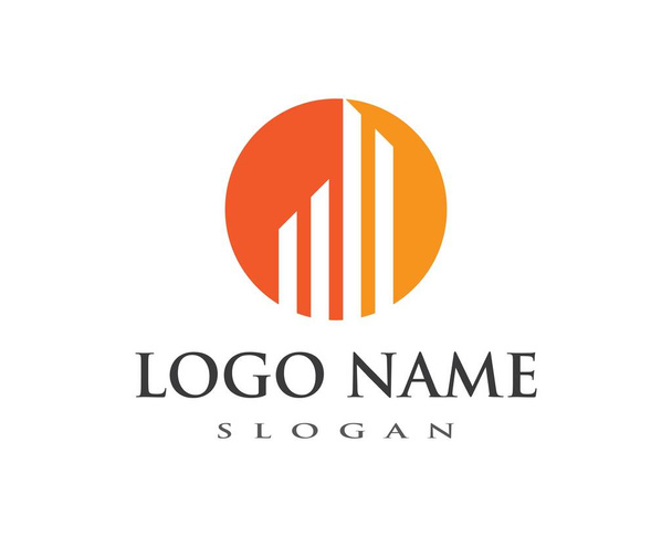 Modèle de logo professionnel de financement des entreprises  - Vecteur, image