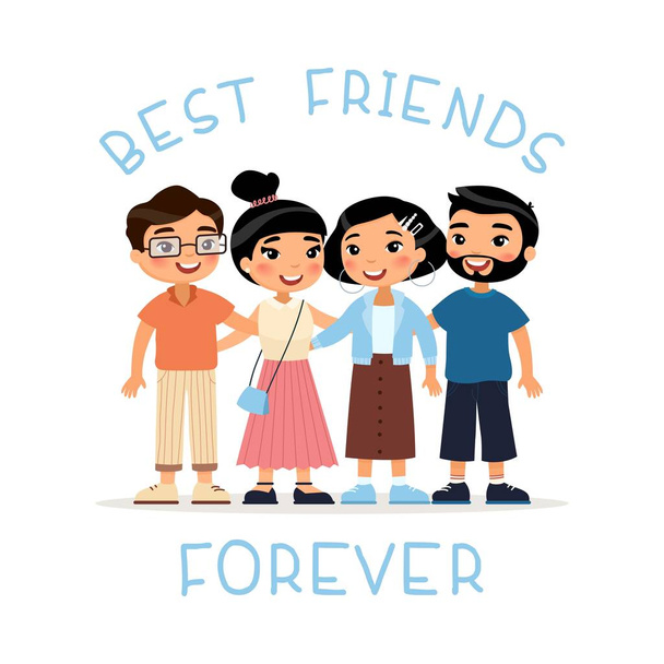 Best Friends Design Stock Illustrations – 8,238 Best Friends