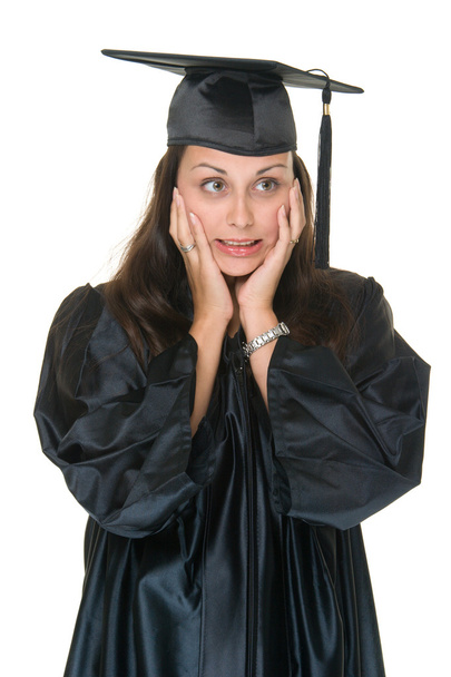 Very Excited Young Woman Graduate 3 - Foto, Imagen