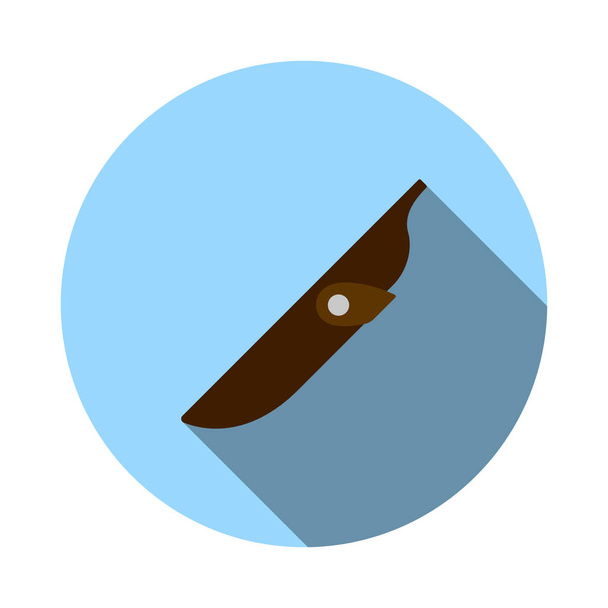 Knife Scabbard Icon - Vector, imagen