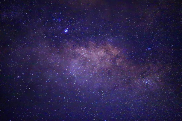 view of night sky with shining stars  - Photo, Image