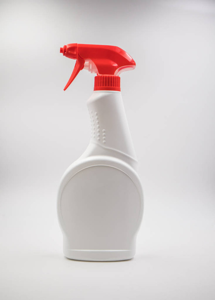 A plastic bootle of  house cleaning spray with dispenser - Zdjęcie, obraz
