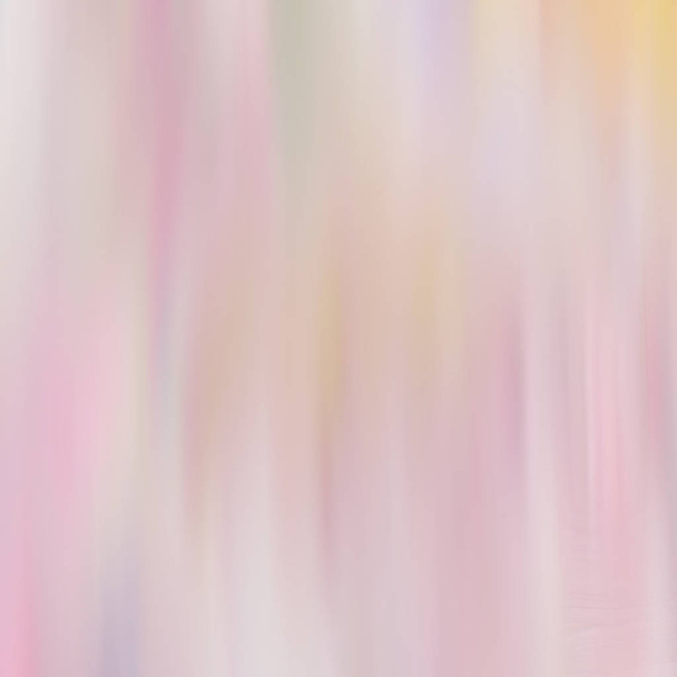 抽象的なモーションエフェクトブラーの淡いピンクと黄色の色合い - 写真・画像