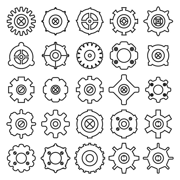 illustrazione vettoriale delle icone di forme
 - Vettoriali, immagini