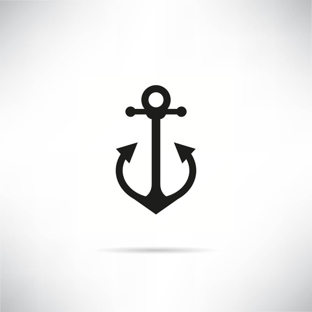 vector illustration of anchor icon  - Vector, Imagen