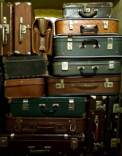 old cheonad, concept design, traveler luggage - Фото, изображение