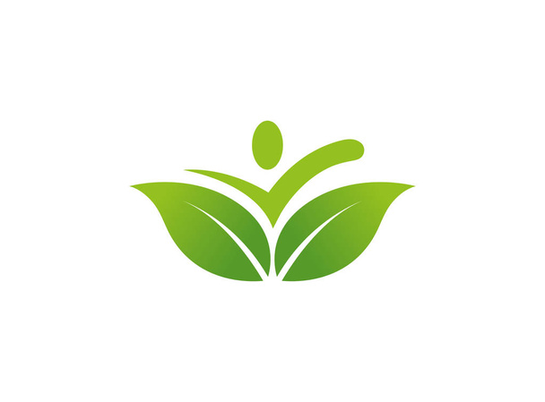 Eco conceptual simple icon isolated on white background  - Vetor, Imagem
