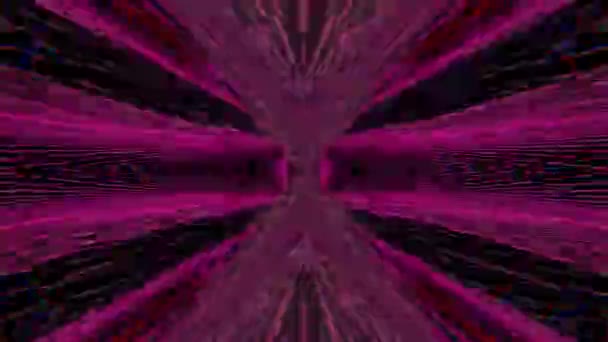 Hypnotizing fénylik imitáció fény szivárgás holografikus háttér.  - Felvétel, videó