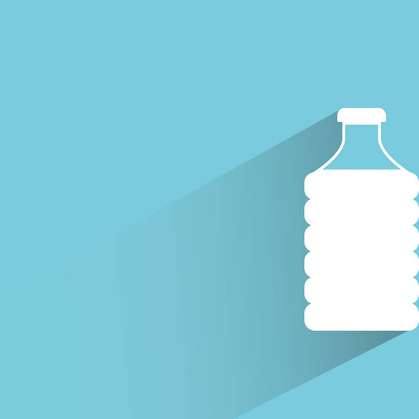 Web icon. Vector illustration of bottle - Vector, Image