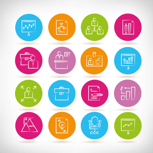 web icons set. Vector illustration   - Vector, Image