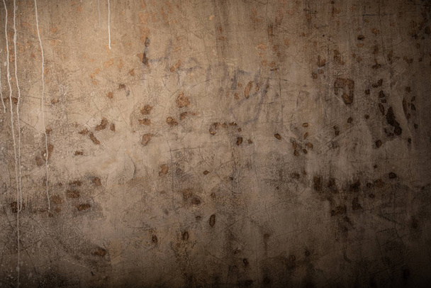 Dark brown background concrete texture wall grunge rust rusty - Photo, Image
