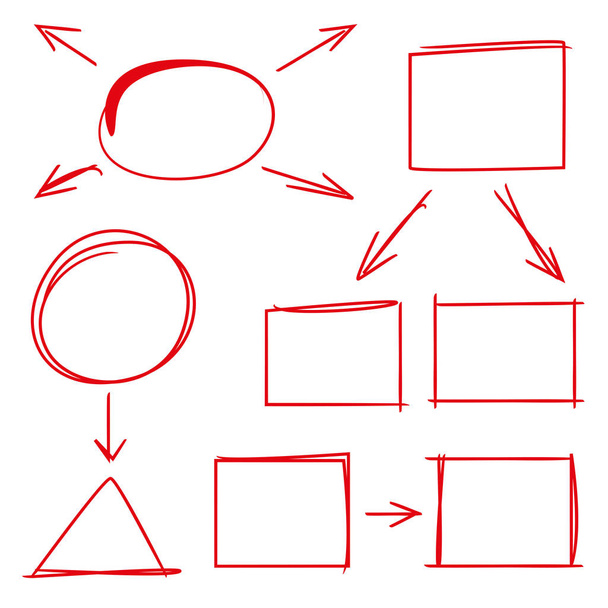 στοιχείο διαγράμματος, κύκλος και ορθογώνιο διάγραμμα - Διάνυσμα, εικόνα