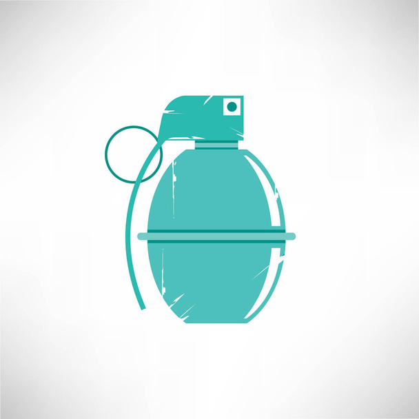 Icona web. Illustrazione vettoriale della granata
 - Vettoriali, immagini