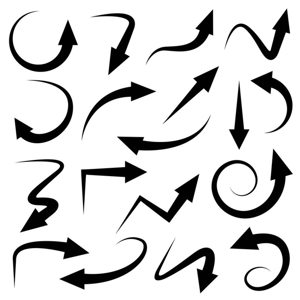 elementos marcadores dibujados a mano, simplemente ilustración vectorial
 - Vector, Imagen