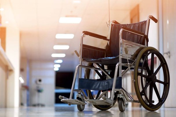Wheelchair for patients in hospitals - Фото, изображение