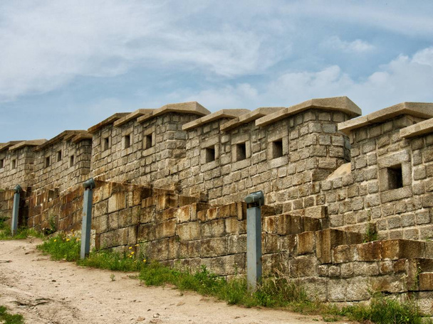 Korean Traditional Architecture Castle Wall - Photo, Image