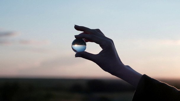 Magic Crystal Ball. - Footage, Video