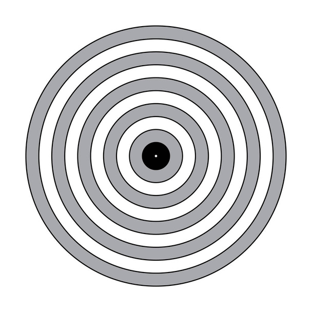 пустой целевой бумаги стрельбы цель пустой целевой фон целевой бумаги стрельбы на белом фоне вектор
 - Вектор,изображение
