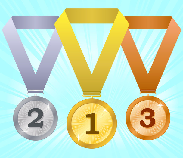 Medals - Vektor, obrázek
