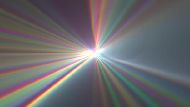 abstract background shiny rainbow lights rotating seamless loop motion graphics animation new quality techno retro vintage style colorful cool nice beautiful 4k 60p stock video footage - Footage, Video