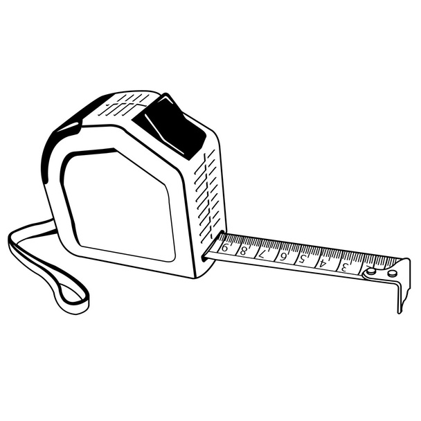 Cartridges meters outline vector - Vector, Image