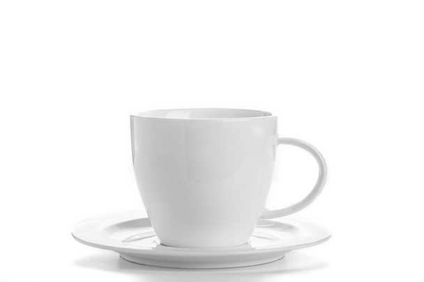 Bílý šálek kávy - Fotografie, Obrázek