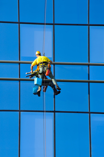 podložka umýt okna moderní mrakodrap - Fotografie, Obrázek