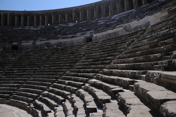 Aspendos amfiteatteri - Antalya Turkki
 - Valokuva, kuva