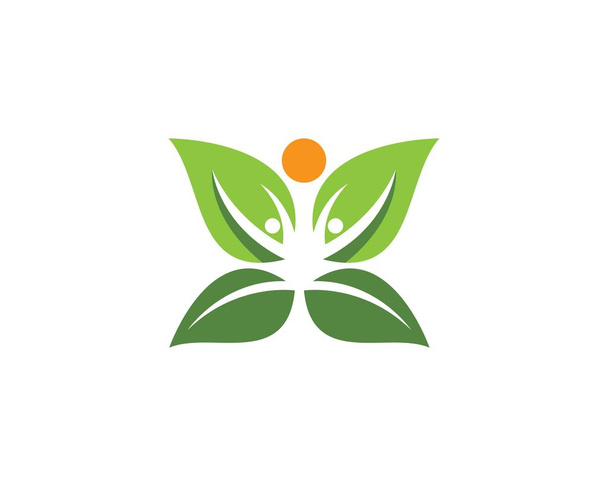 Знак логотипу зеленого життя
 - Вектор, зображення