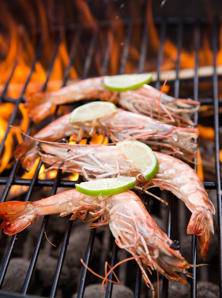 grilled prawns - Фото, зображення
