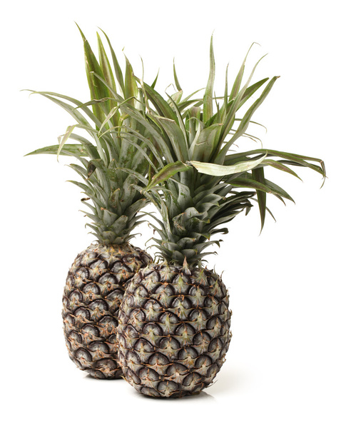 Pineapple on white background - Φωτογραφία, εικόνα