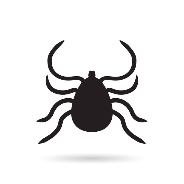 тека Лайм комаха значок- Векторна ілюстрація
 - Вектор, зображення
