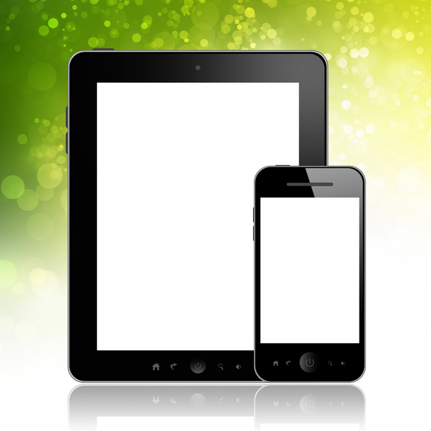 tablet PC και κινητό τηλέφωνο - Φωτογραφία, εικόνα